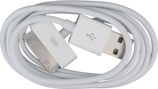 Xccess Data Cable Apple Iphone 3G(S)/4(S)/Ipad 2/3/4 White Bulk