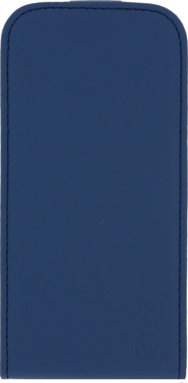 Mobilize Ultra Slim Flip Case Samsung Galaxy S4 Mini I9195 Dark Blue - Afbeelding 3