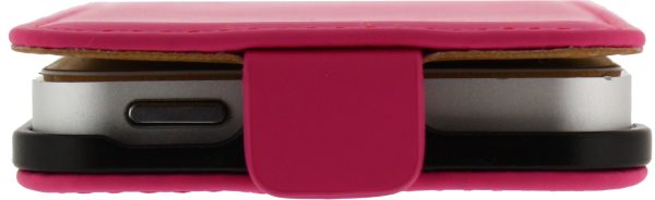 Mobilize Ultra Slim Flip Case Apple Iphone 5/5S/Se Fuchsia - Afbeelding 5
