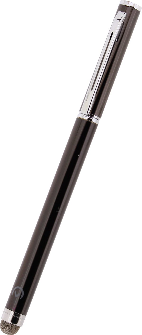 Mobilize Capacitive Stylus Pen 2-In-1 Metallic Black