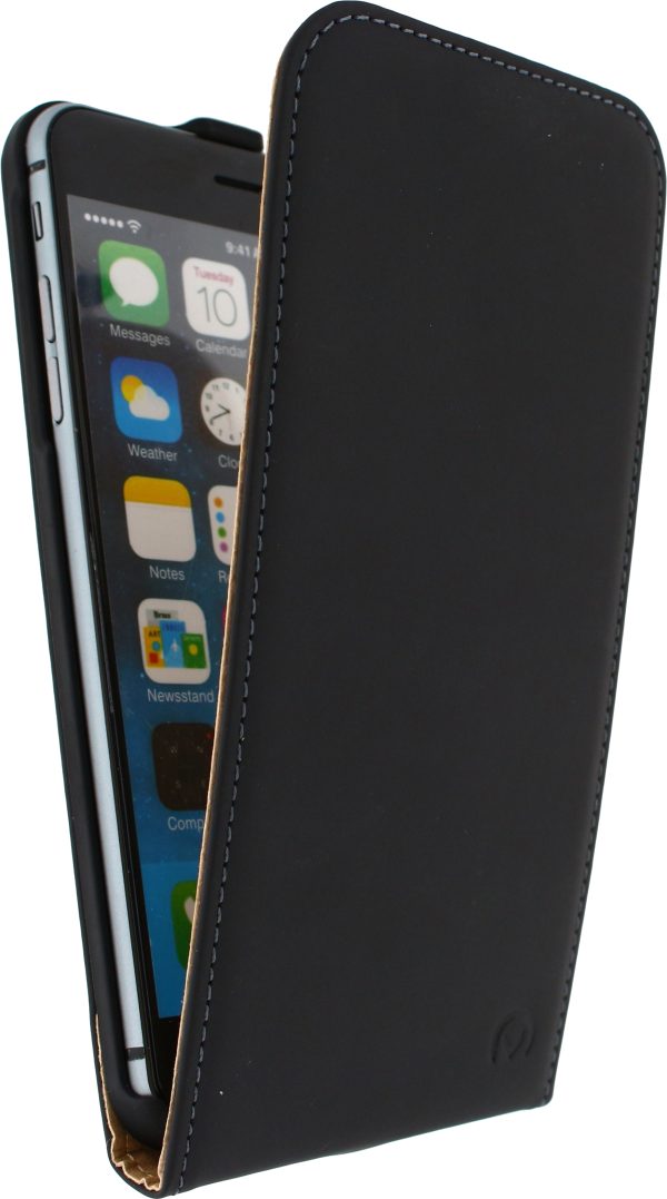 Mobilize Ultra Slim Flip Case Apple Iphone 6 Plus/6S Plus Black