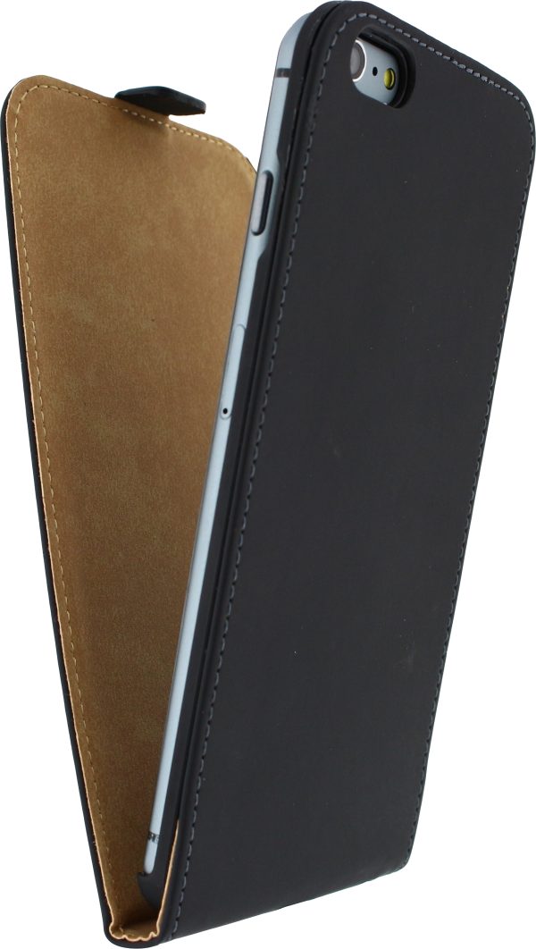 Mobilize Ultra Slim Flip Case Apple Iphone 6 Plus/6S Plus Black - Afbeelding 2