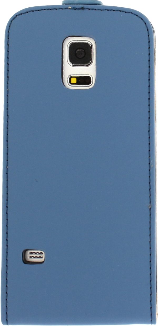 Mobilize Ultra Slim Flip Case Samsung Galaxy S5 Mini Dark Blue - Afbeelding 4