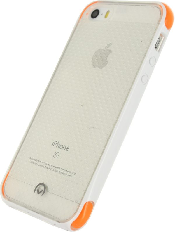 Mobilize Shockproof Case Apple Iphone 5/5S/Se White - Afbeelding 3