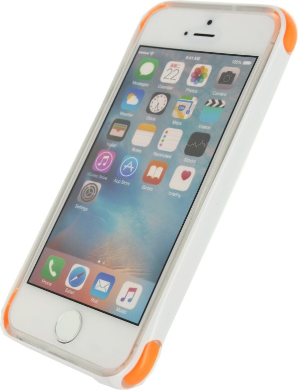 Mobilize Shockproof Case Apple Iphone 5/5S/Se White - Afbeelding 4