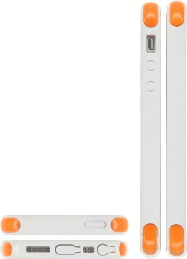 Mobilize Shockproof Case Apple Iphone 5/5S/Se White - Afbeelding 6