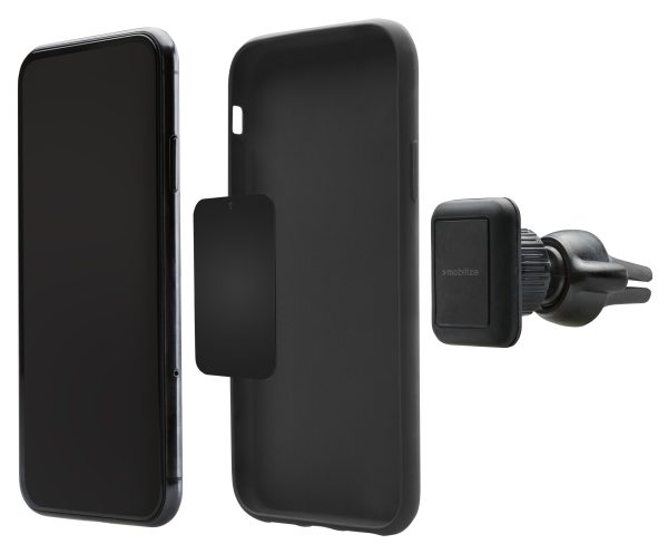 Mobilize Universal Magnet Car Holder Air Vent Black - Afbeelding 3