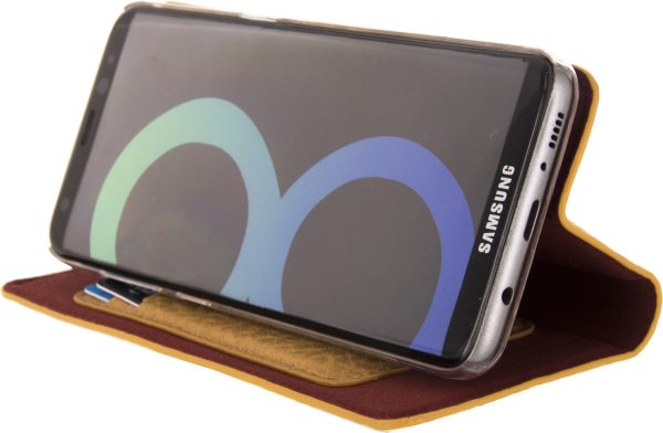 Mobilize Detachable Wallet Book Case Samsung Galaxy S8 Terracotta With Copper Closing - Afbeelding 6