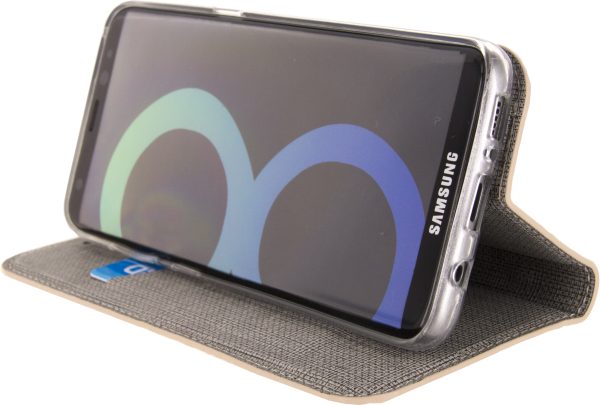 Mobilize Premium Gelly Book Case Samsung Galaxy S8+ Alligator Peanut Brown - Afbeelding 3