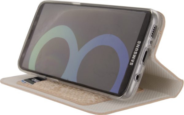 Mobilize Special Premium Gelly Book Case Samsung Galaxy S8 Snake Light Peach - Afbeelding 4