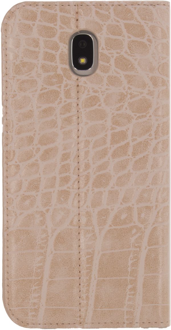 Mobilize Premium Gelly Book Case Samsung Galaxy J5 2017 Alligator Coral Pink - Afbeelding 2