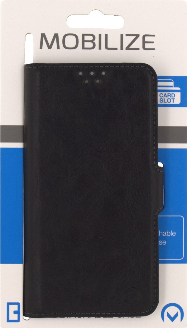 Mobilize Premium 2In1 Wallet Case Universal Small Black - Afbeelding 5
