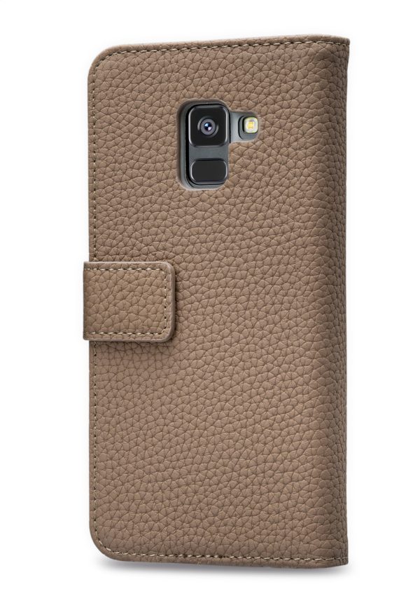 Mobilize Elite Gelly Wallet Book Case Samsung Galaxy A8 2018 Taupe - Afbeelding 2