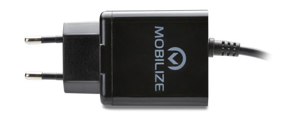 Mobilize Wall Charger Micro Usb 12W 1M. Black - Afbeelding 2