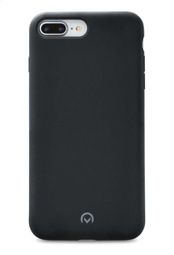 Mobilize Solid Silicone Case Apple Iphone 7 Plus/8 Plus Black - Afbeelding 2