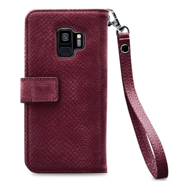 Mobilize 2In1 Gelly Zipper Case Samsung Galaxy S9 Bordeaux - Afbeelding 2