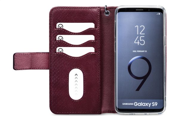 Mobilize 2In1 Gelly Zipper Case Samsung Galaxy S9 Bordeaux - Afbeelding 3