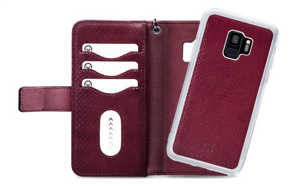 Mobilize 2In1 Gelly Zipper Case Samsung Galaxy S9 Bordeaux - Afbeelding 4