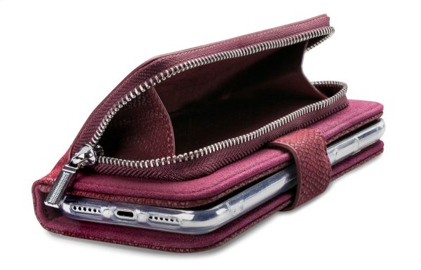 Mobilize 2In1 Gelly Zipper Case Samsung Galaxy S9 Bordeaux - Afbeelding 6