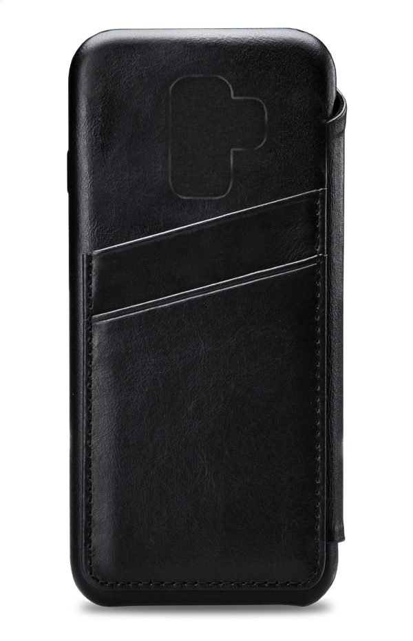 Senza Pure Skinny Leather Wallet Samsung Galaxy S9 Deep Black - Afbeelding 2
