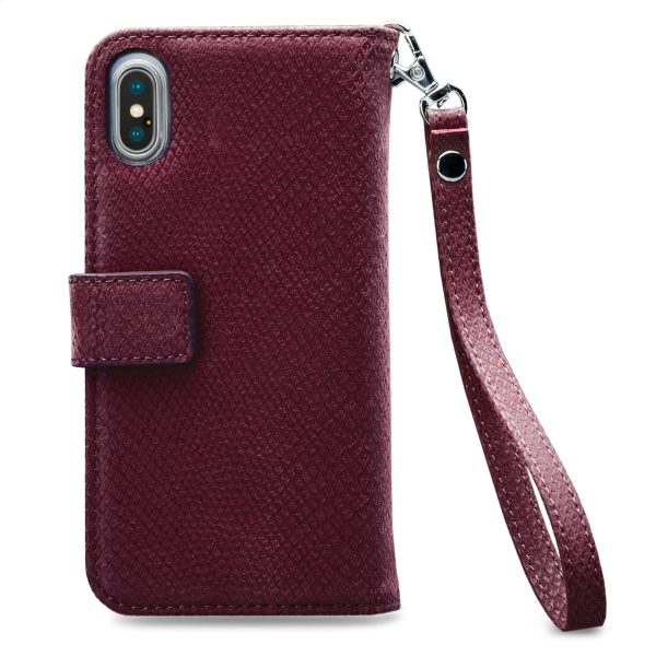 Mobilize 2In1 Gelly Zipper Case Apple Iphone Xs Max Bordeaux - Afbeelding 2