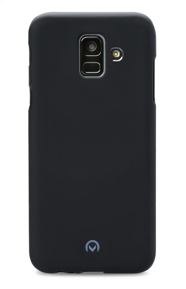 Mobilize Rubber Gelly Case Samsung Galaxy A6 2018 Matt Black - Afbeelding 2