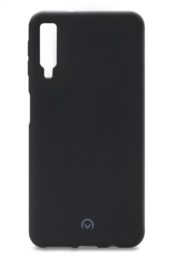 Mobilize Rubber Gelly Case Samsung Galaxy A7 2018 Matt Black - Afbeelding 2
