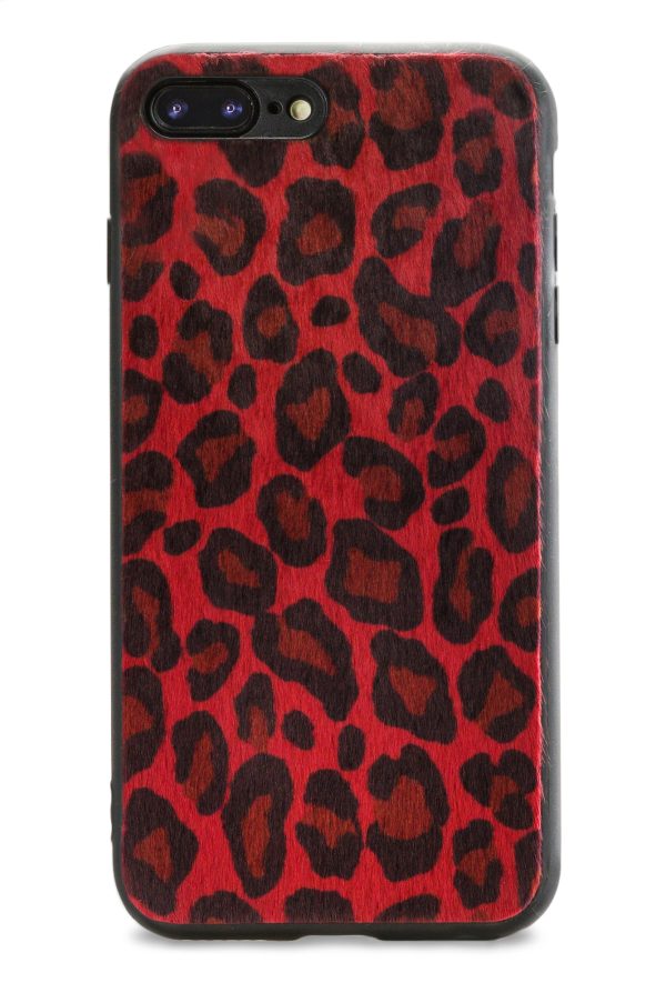 Mobilize Gelly Case Apple Iphone 7 Plus//8 Plus Red Leopard - Afbeelding 2