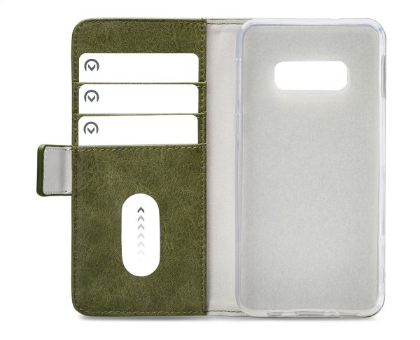 Mobilize Elite Gelly Wallet Book Case Samsung Galaxy S10E Green - Afbeelding 4