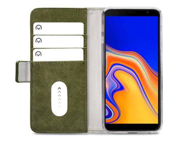 Mobilize Elite Gelly Wallet Book Case Samsung Galaxy J4+ Green - Afbeelding 4
