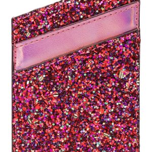 My Style Universal Sticky Card Pocket Pink Glitter