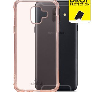 My Style Protective Flex Case For Samsung Galaxy A6 2018 Soft Pink