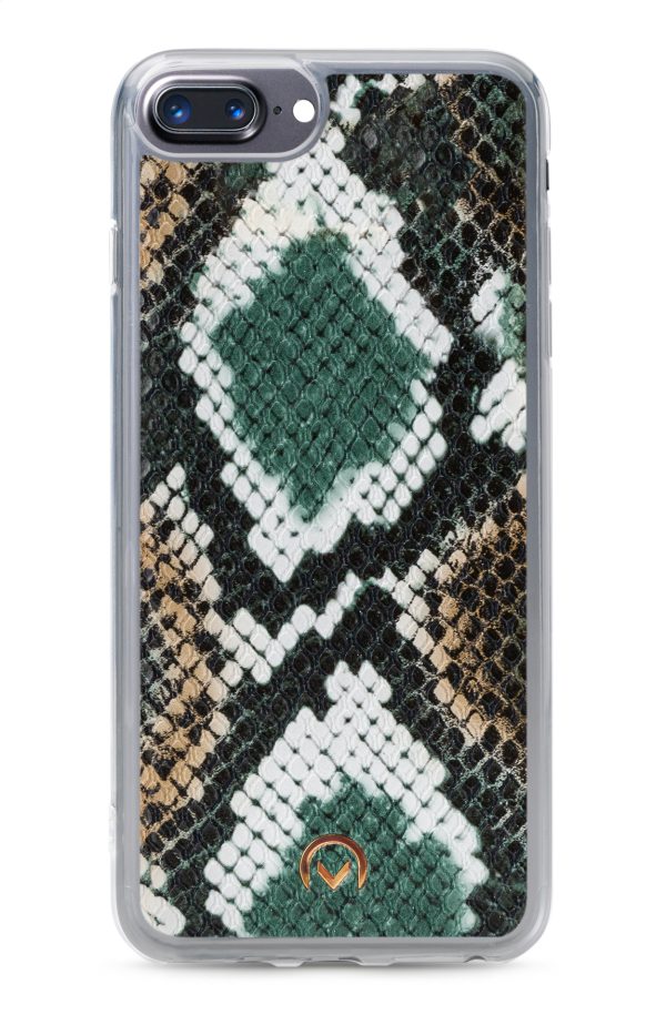 Mobilize 2In1 Gelly Velvet Clutch For Apple Iphone 6 Plus/6S Plus/7 Plus/8 Plus Green Snake - Afbeelding 6