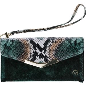 Mobilize 2In1 Gelly Velvet Clutch For Apple Iphone Xr Green Snake