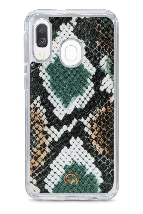 Mobilize 2In1 Gelly Velvet Clutch For Samsung Galaxy A40 Green Snake - Afbeelding 6