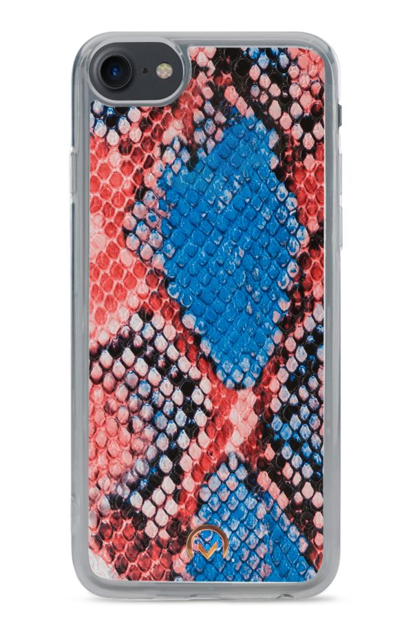 Mobilize 2In1 Gelly Velvet Clutch For Apple Iphone 6/6S/7/8/Se (2020/2022) Coral Snake - Afbeelding 6