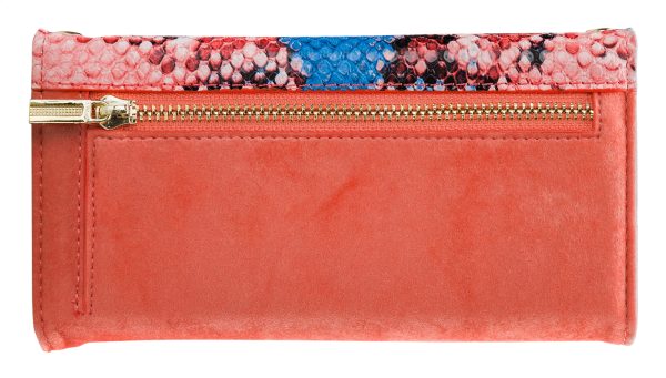 Mobilize 2In1 Gelly Velvet Clutch For Apple Iphone 6 Plus/6S Plus/7 Plus/8 Plus Coral Snake - Afbeelding 2