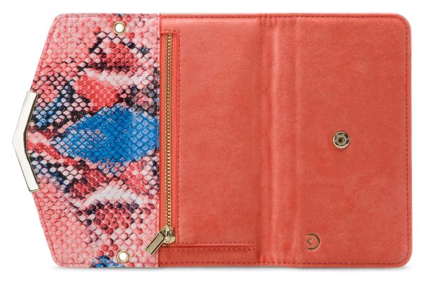 Mobilize 2In1 Gelly Velvet Clutch For Apple Iphone 6 Plus/6S Plus/7 Plus/8 Plus Coral Snake - Afbeelding 5