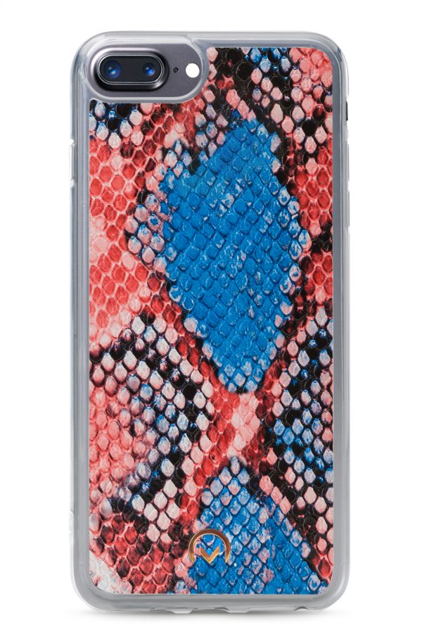 Mobilize 2In1 Gelly Velvet Clutch For Apple Iphone 6 Plus/6S Plus/7 Plus/8 Plus Coral Snake - Afbeelding 6