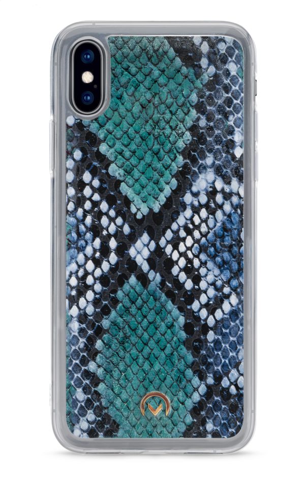 Mobilize 2In1 Gelly Velvet Clutch For Apple Iphone X/Xs Royal Blue Snake - Afbeelding 6