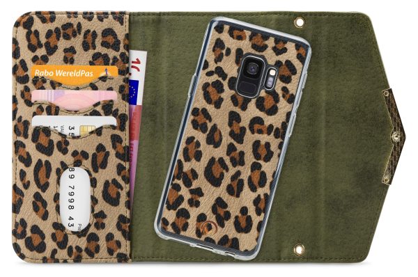 Mobilize 2In1 Gelly Clutch For Samsung Galaxy S9 Green Leopard - Afbeelding 4