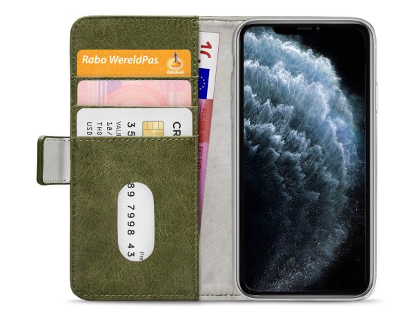 Mobilize Elite Gelly Wallet Book Case Apple Iphone 11 Pro Max Green - Afbeelding 4