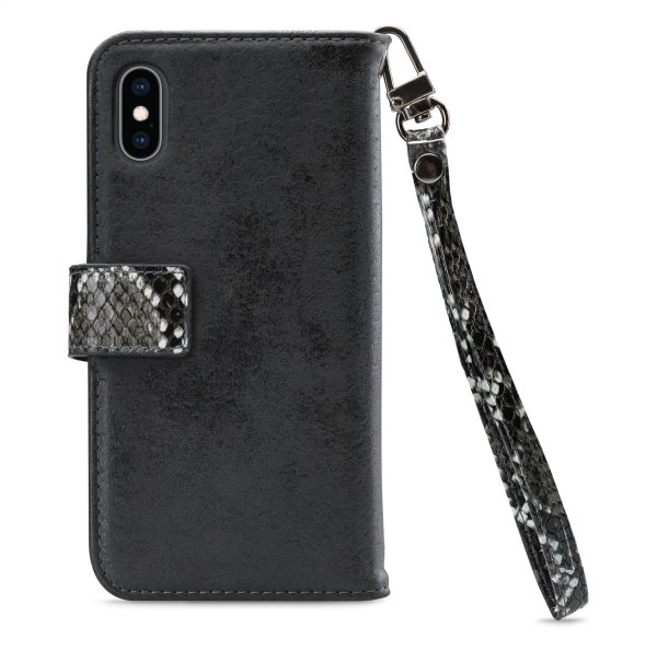 Mobilize 2In1 Gelly Zipper Case Apple Iphone Xs Max Black/Snake - Afbeelding 2