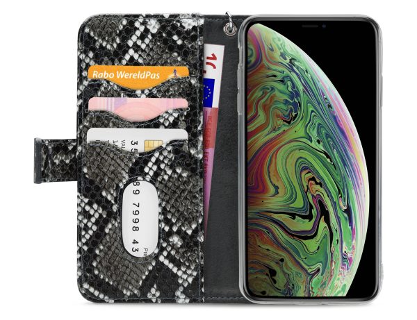 Mobilize 2In1 Gelly Zipper Case Apple Iphone Xs Max Black/Snake - Afbeelding 3