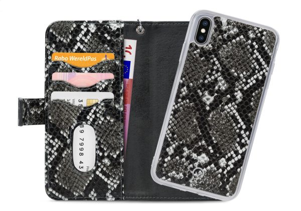 Mobilize 2In1 Gelly Zipper Case Apple Iphone Xs Max Black/Snake - Afbeelding 4