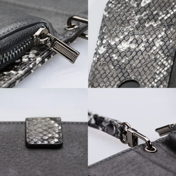 Mobilize 2In1 Gelly Zipper Case Apple Iphone 11 Pro Black/Snake - Afbeelding 6