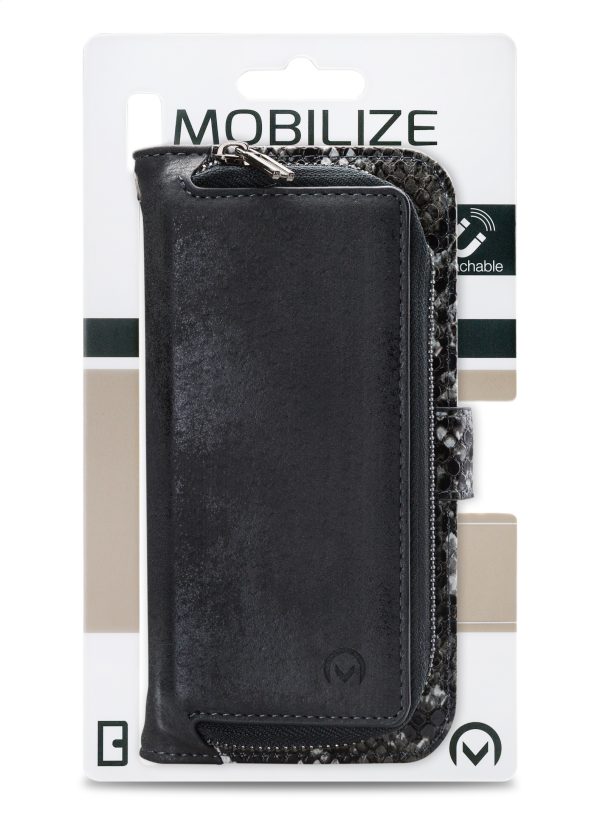 Mobilize 2In1 Gelly Zipper Case Apple Iphone 11 Pro Black/Snake - Afbeelding 7