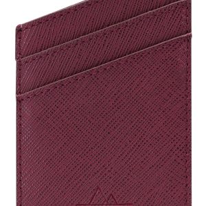 My Style Universal Sticky Card Pocket Bordeaux