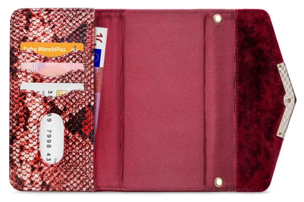 Mobilize 2In1 Gelly Velvet Clutch For Apple Iphone 11 Pro Red Snake - Afbeelding 3