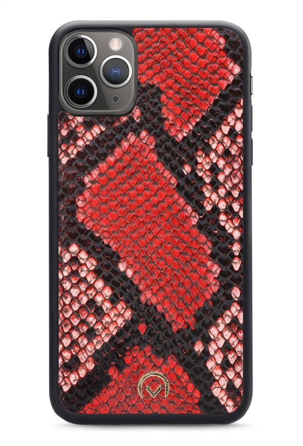 Mobilize 2In1 Gelly Velvet Clutch For Apple Iphone 11 Pro Max Red Snake - Afbeelding 6